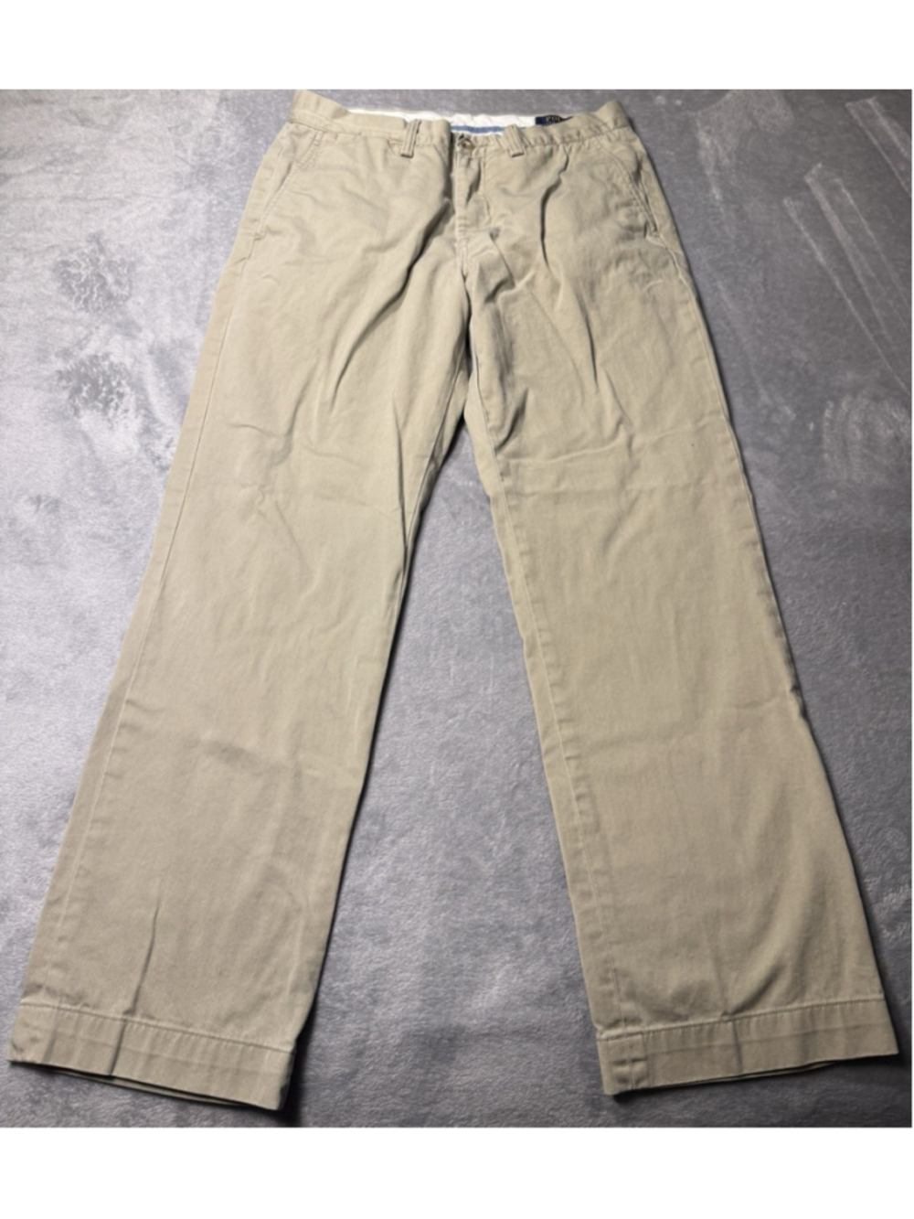 Polo by Ralph Lauren Mens Tan Classic Chino Pants 32/30